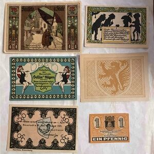 Antique german foreign money